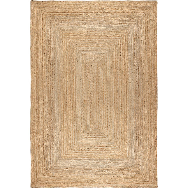 Jute Vloerkleed Rechthoek naturel