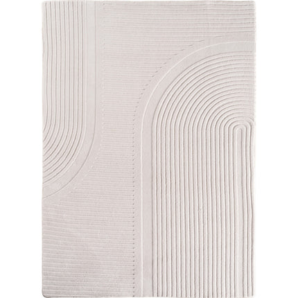 Vloerkleed Scandinavisch Wit hoog/laag Rosa