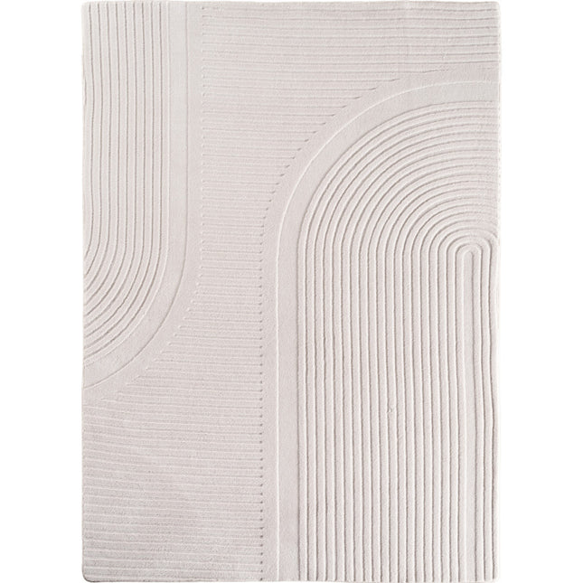 Vloerkleed Scandinavisch Wit hoog/laag Rosa