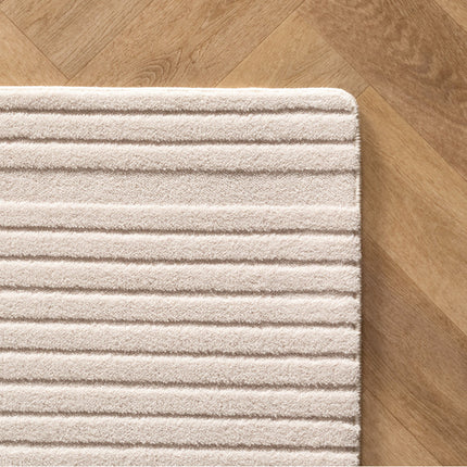 Vloerkleed Scandinavisch Wit hoog/laag Rosa