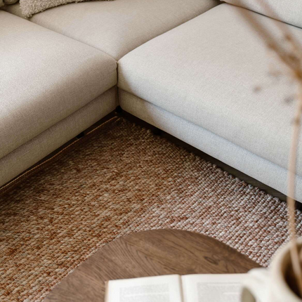 Wollen vloerkleed Roest multi Gotland