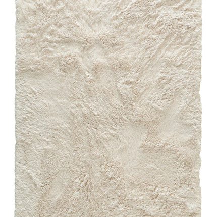 Hoogpolig vloerkleed Beige/wit Nesto