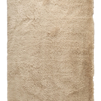 Hoogpolig vloerkleed Bruin/taupe Nesto