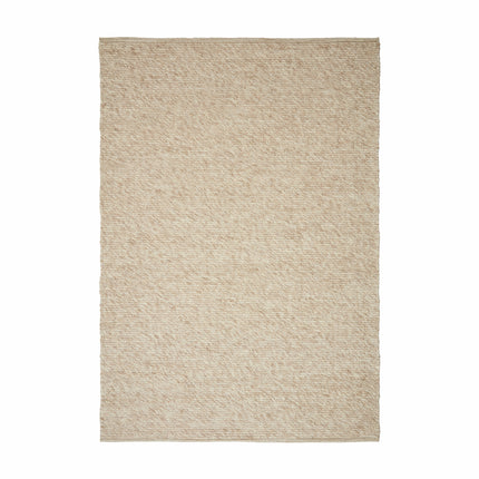 Wollen vloerkleed Beige/Bruin Gotland