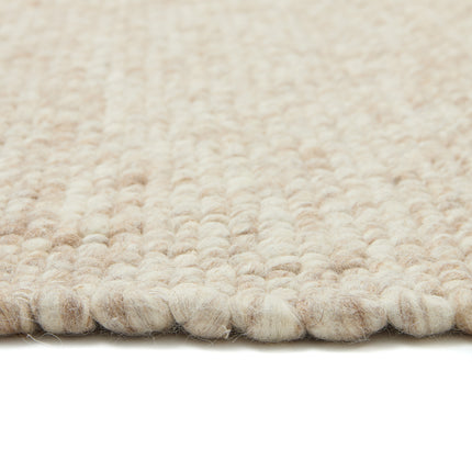 Wollen vloerkleed Beige/Bruin Gotland
