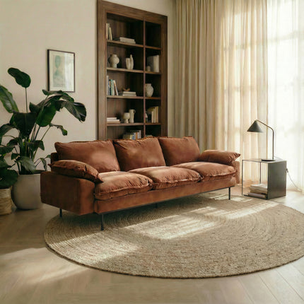 Rond wollen vloerkleed labyrint grijs mix