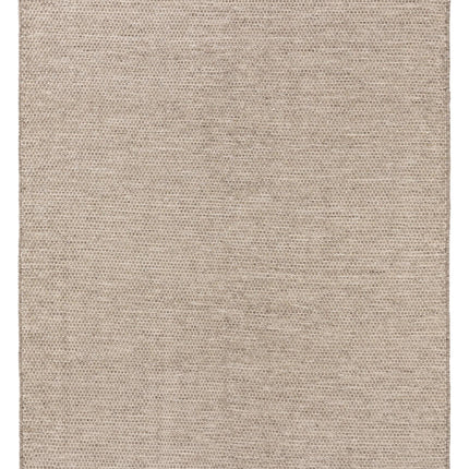 Wollen vloerkleed Taupe Mave