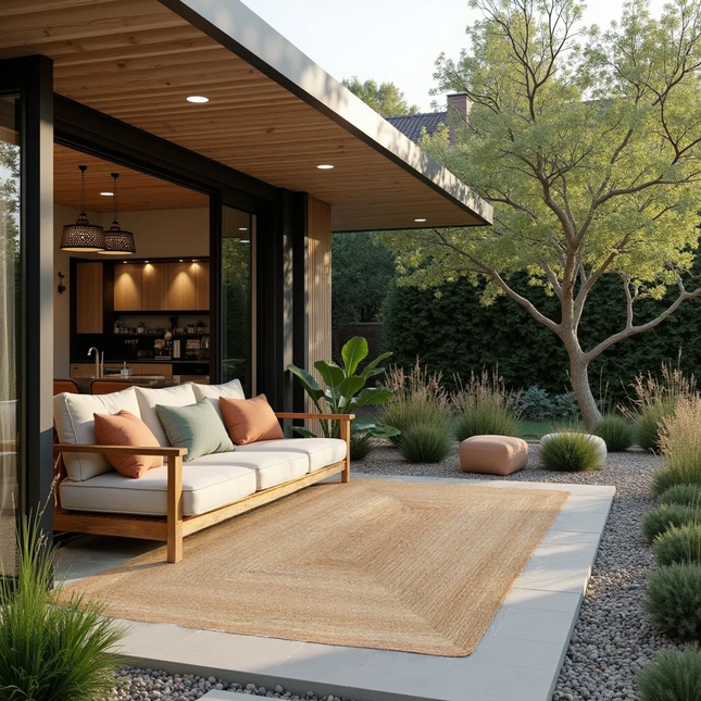 Jute Buitenkleed Outdoor Breeze Naturel