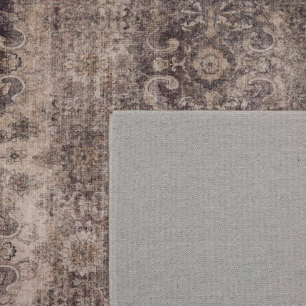 Vintage Vloerkleed Bruin/Beige Cruz