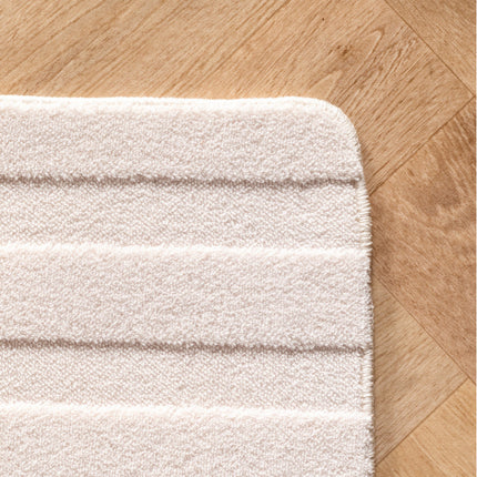 Vloerkleed Scandinavisch Wit hoog/laag Ella